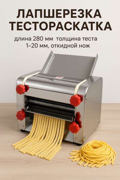 Тестораскатка-лапшерезка Hopert PRO MRHH-280M